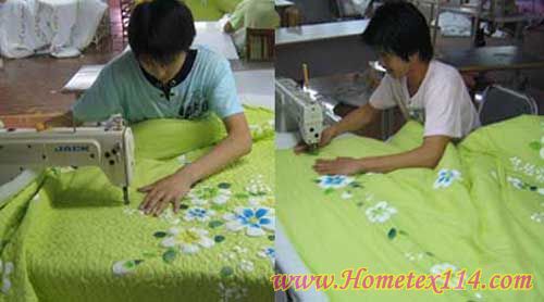 手繪家紡工藝獨樹一幟