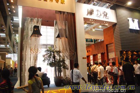 07深圳家紡展之專訪摩力克潘聰