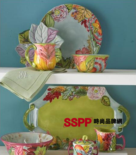 彩色誘人TracyPorter餐具