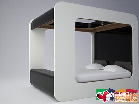 可娛樂可睡眠的多功能床