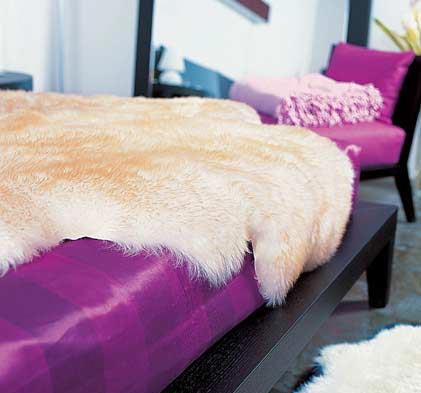 給睡房換身皮草新裝