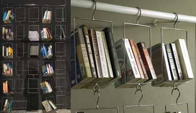 另類掛式書架人形書架