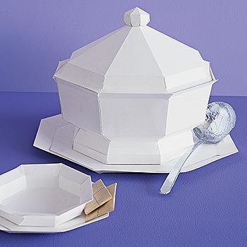 紙做的家飾 很美很個性