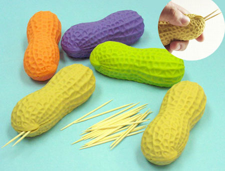 時尚表情創意自動牙簽盒