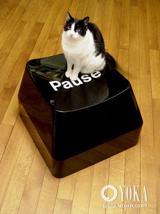 經典家居設計可以坐的鍵盤