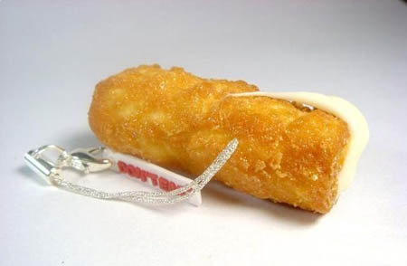 讓人忍不住想咬上一口的手機鏈 讓人忍不住想咬一口手機鏈