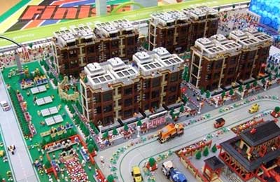 超強(qiáng)!積木搭建奧運(yùn)場(chǎng)館