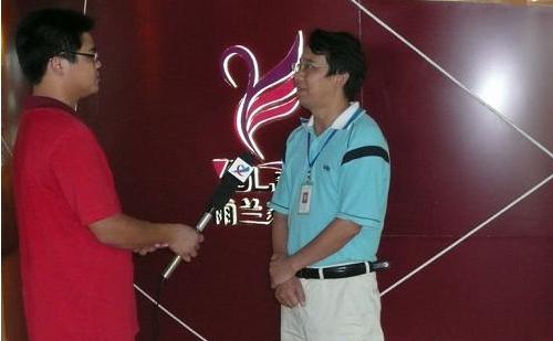 雨蘭桂總接受新余電視臺采訪