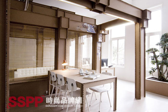 創(chuàng)意家居紙板辦公室設(shè)計