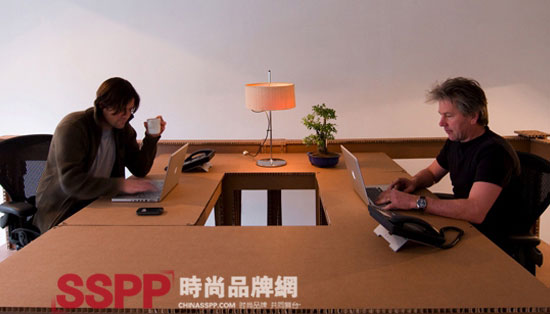 創意家居紙板辦公室設計