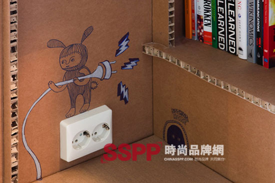 創意家居紙板辦公室設計