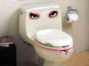 沒人敢用的個性創意馬桶