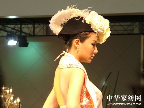 富安娜家紡新品走秀人氣旺