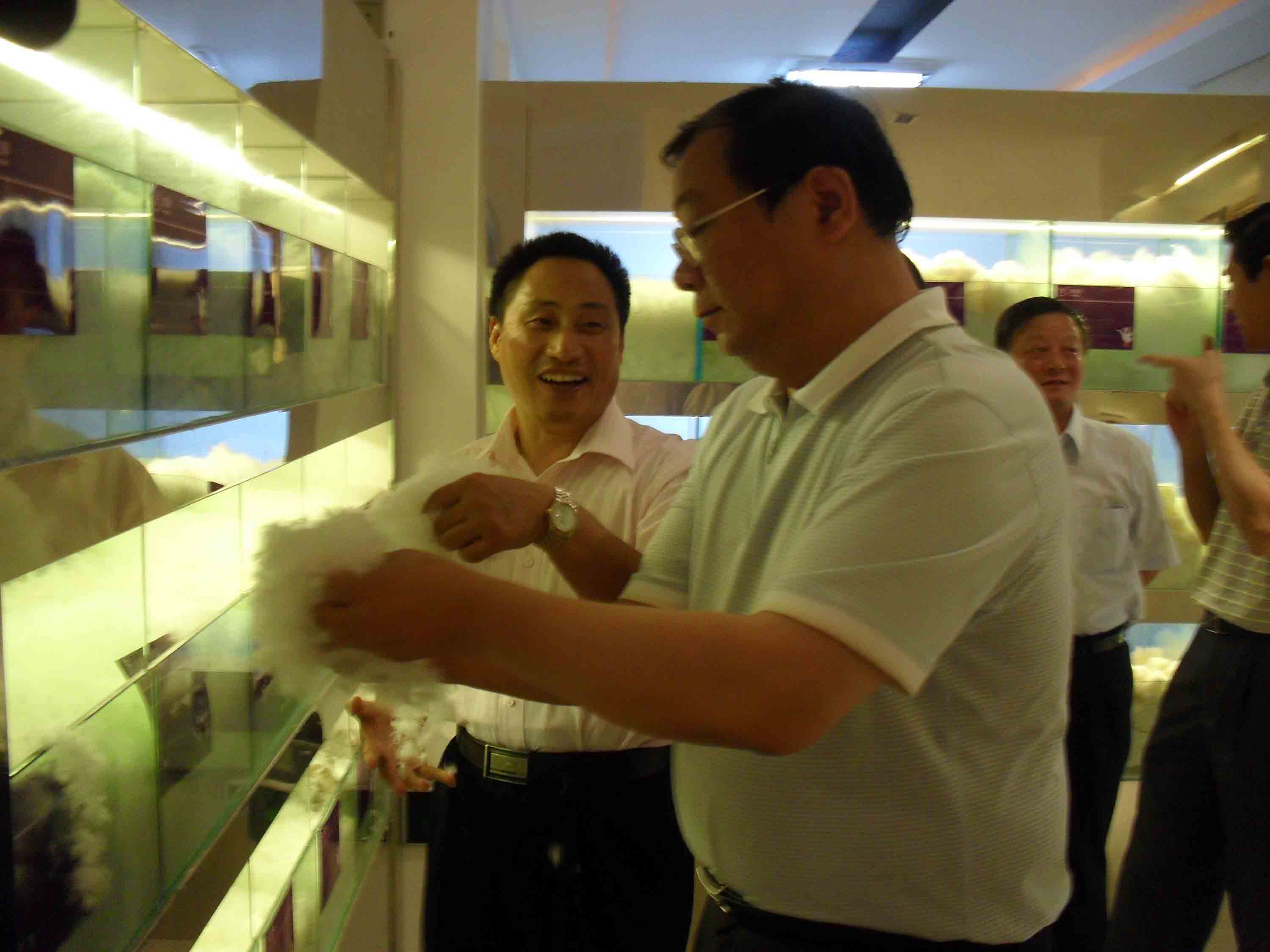 省商務廳于廳長檢查指導鴻潤集團