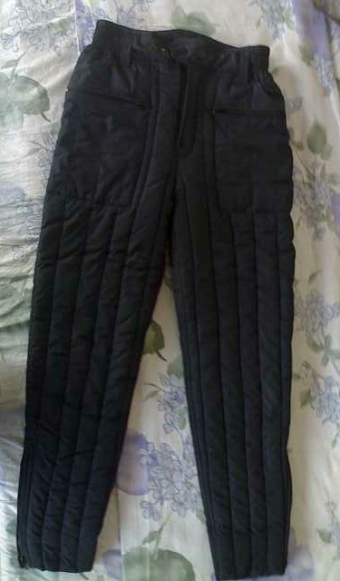 羊絨防寒服,棉褲