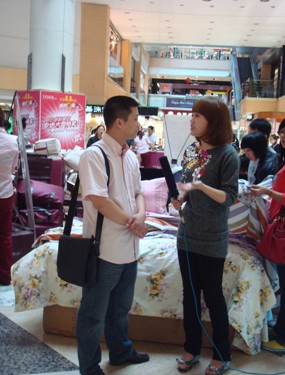 鄂爾多斯家紡舉辦中秋促銷活動