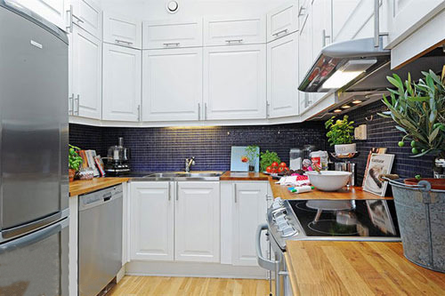 白色櫥柜演繹美味情緣