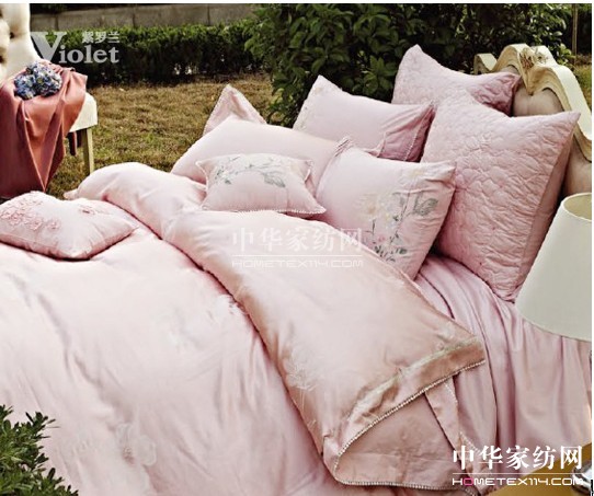 紫羅蘭家紡秋冬新品 荷的魅影