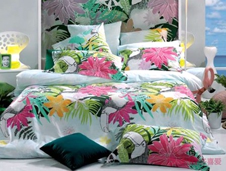 多喜愛:換套床品讓心情明媚起來