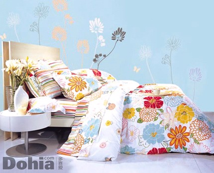 多喜愛:換套床品讓心情明媚起來