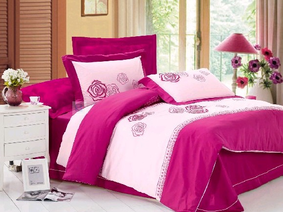 晉帛時代全棉繡花產品展示