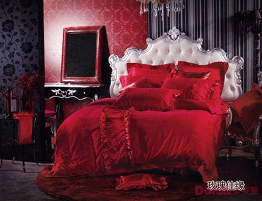 多喜愛家紡推薦六款婚慶床品