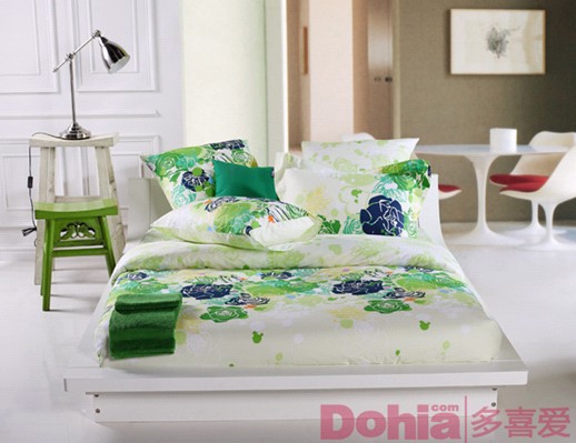 多喜愛(ài)家紡春夏新品:抹茶玫瑰