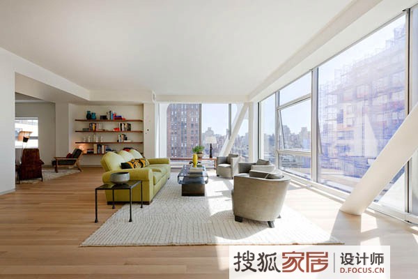 時(shí)尚復(fù)式公寓設(shè)計(jì)紐約的獨(dú)特豪宅
