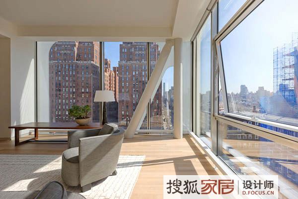 時(shí)尚復(fù)式公寓設(shè)計(jì)紐約的獨(dú)特豪宅