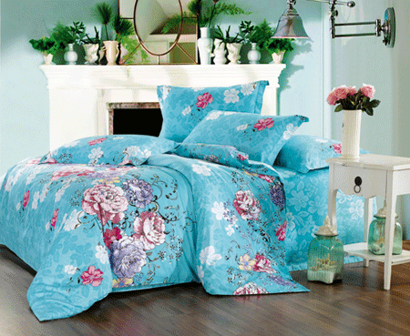 消夏迎秋 美羅床品戀上湖水藍