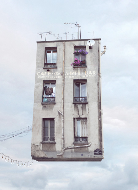 另眼看家居會飛的超現實主義房子