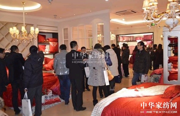 歐派家紡與加盟商宛如一家人