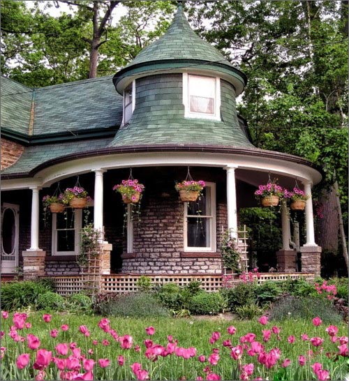 5類風格別墅庭院花園