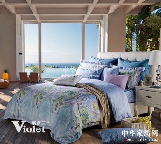 紫羅蘭家紡春夏新品優雅上市