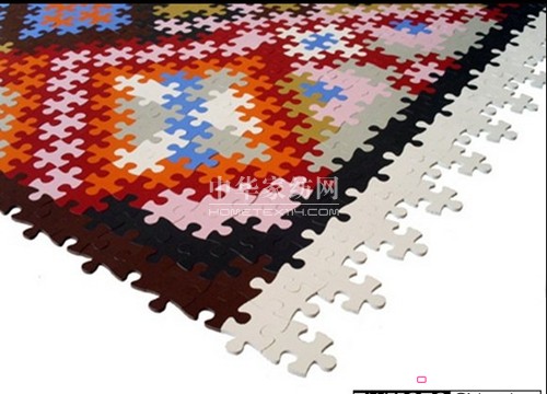 創(chuàng)意十足個性非凡的牛仔褲標簽制地毯