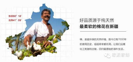 歐派家紡:長絨棉——中國絨棉之最