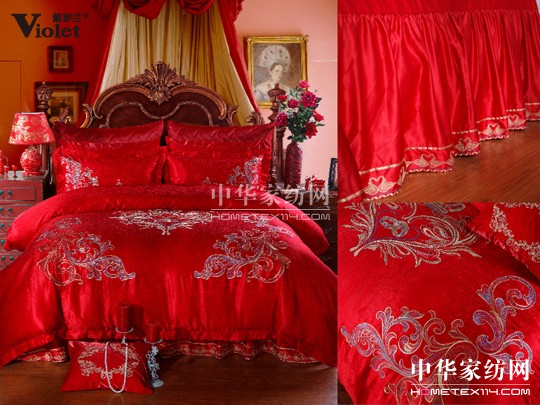 紫羅蘭家紡:甜蜜溫馨浪漫家成雙入對看床品