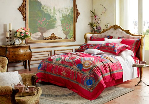 博洋家紡中西合璧 傾世華韻