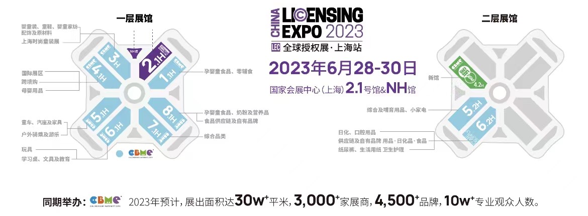 一年一度授權(quán)行業(yè)盛會，與2023全球授權(quán)展&middot;上海站（LEC）相約6月魔都上海！