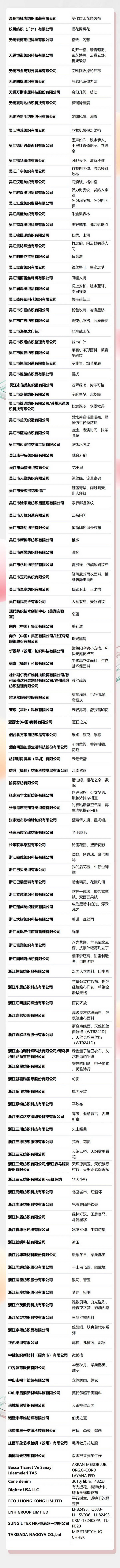 重磅揭曉！第50屆（2024/25秋冬）中國流行面料入圍評審獲獎名單公布！