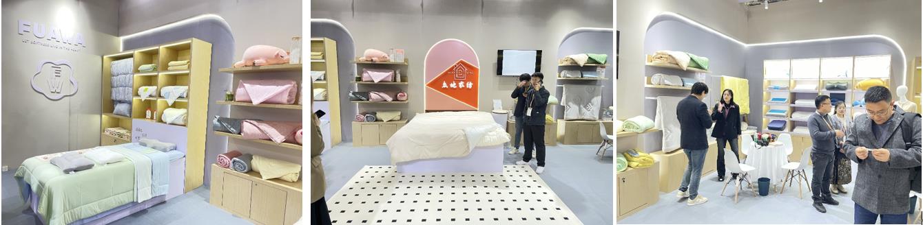 青島組團參加intertextile家紡展，副市長趙燕一行蒞臨考察