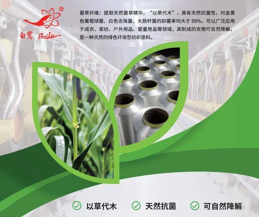 以草代木、天然抗菌、可自然降解，新鄉(xiāng)化纖開創(chuàng)新的&ldquo;傳奇&rdquo;&mdash;&mdash;菌草纖維 