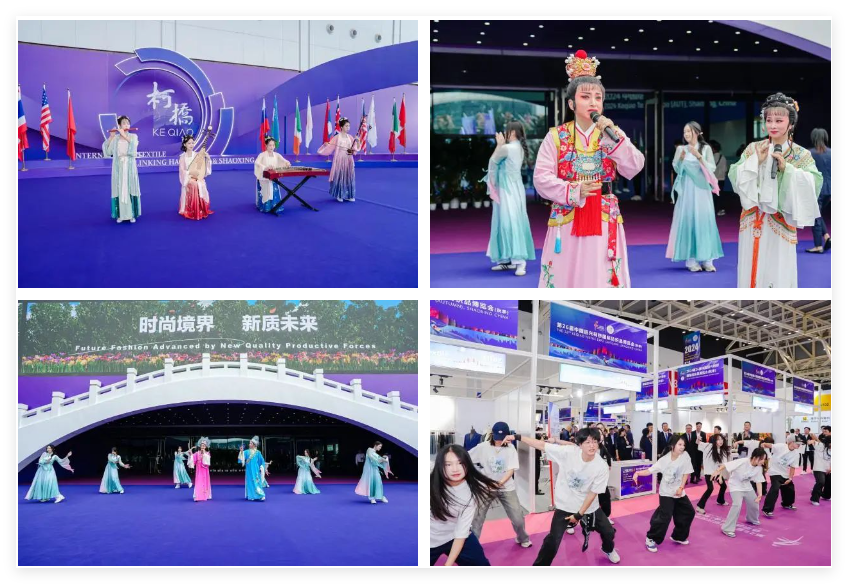十余場(chǎng)主題發(fā)布，掀起紡博會(huì)時(shí)尚熱潮！?2024柯橋秋季國(guó)際紡博會(huì)創(chuàng)意時(shí)尚秀精彩綻放