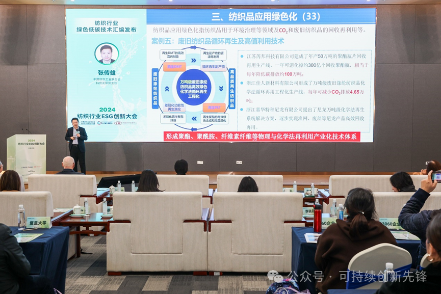 綠色未來，創新驅動：2024中國紡織行業ESG創新大會圓滿落幕