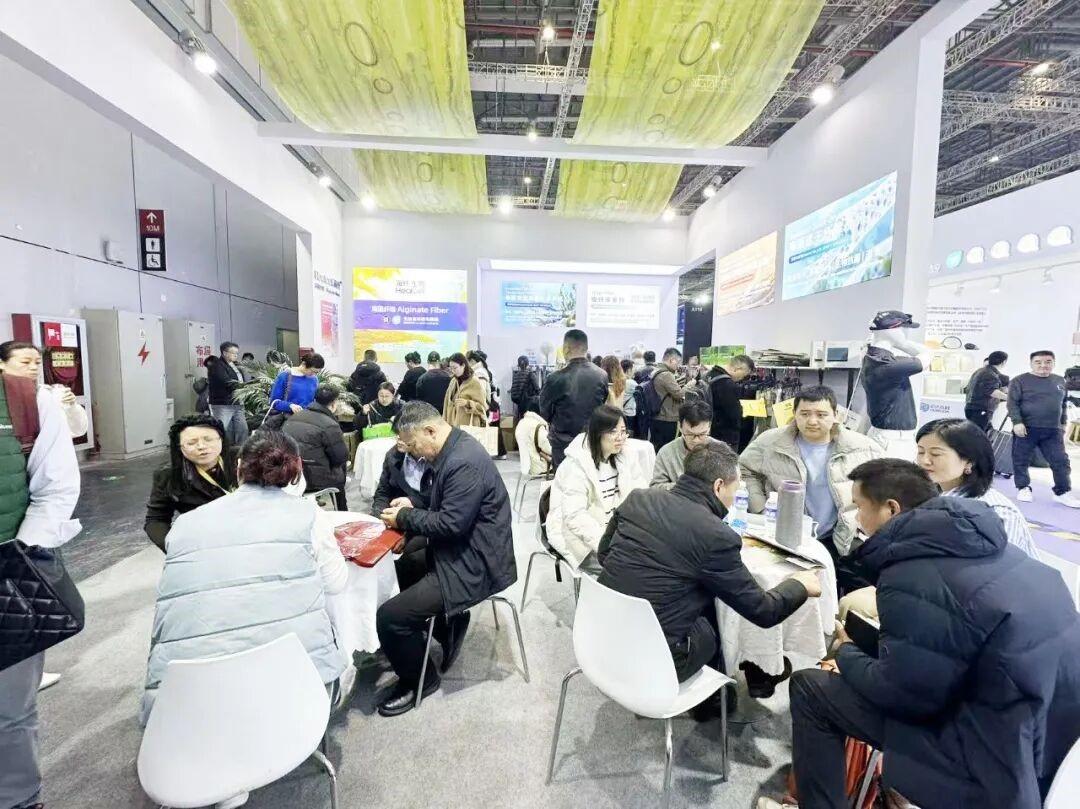 2026intertextile春夏面輔料展圓滿收官，Healcell海纖&reg;生物彰顯海洋纖維硬核實(shí)力